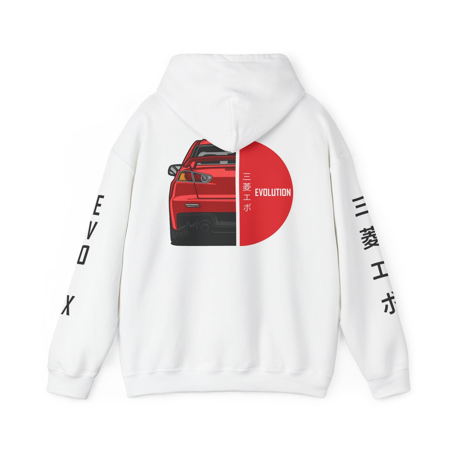 Premium JDM EVO X Hoodie Rising Sun