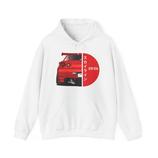 JDM GTR R34 Nissan Skyline Hoodie