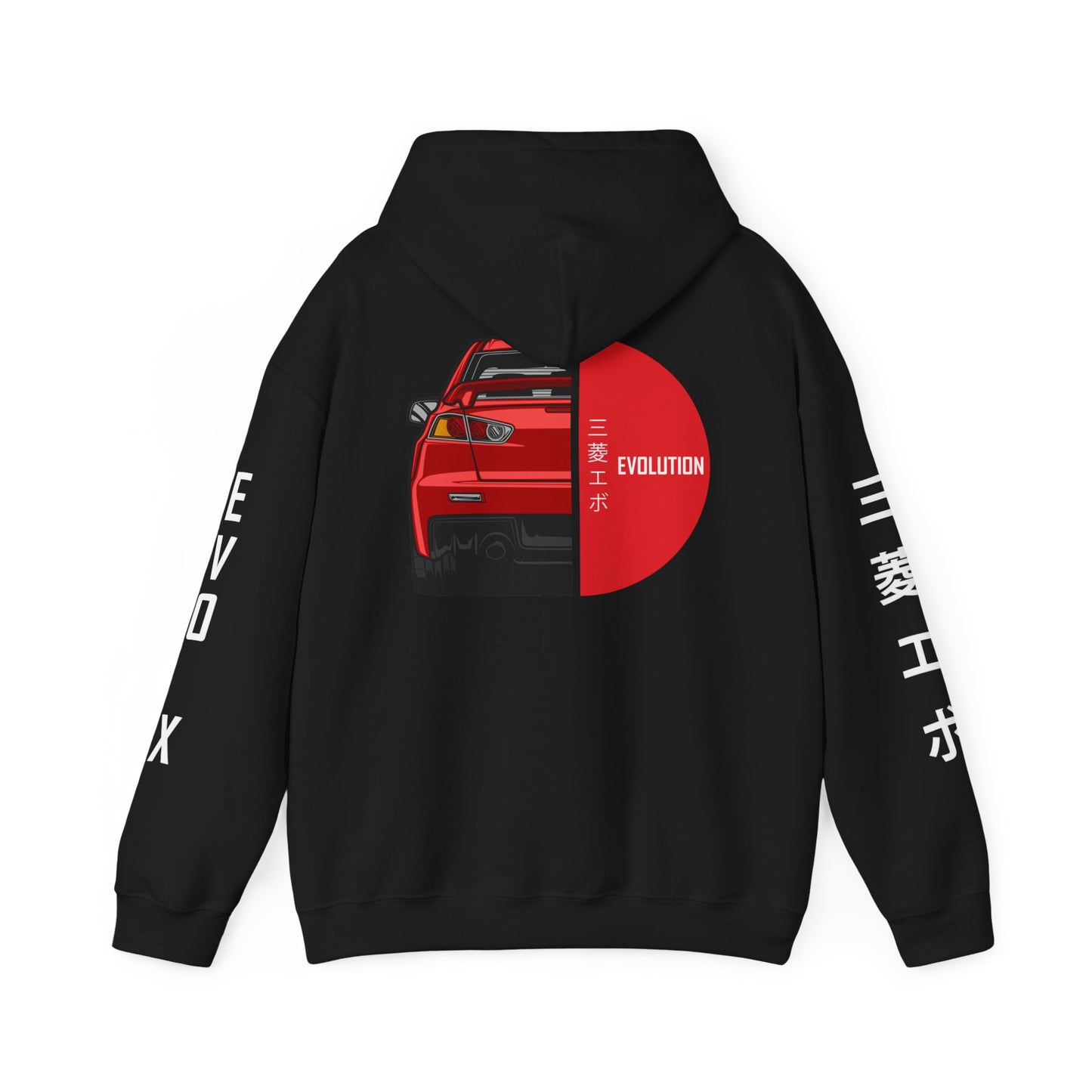 Premium JDM EVO X Hoodie Rising Sun