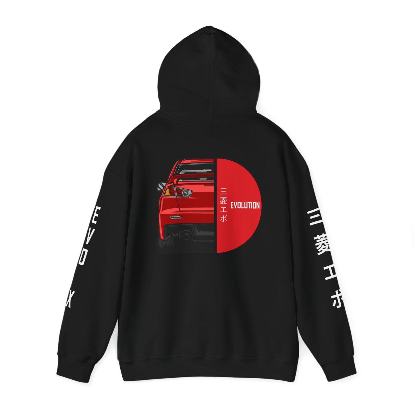 Premium JDM EVO X Hoodie Rising Sun